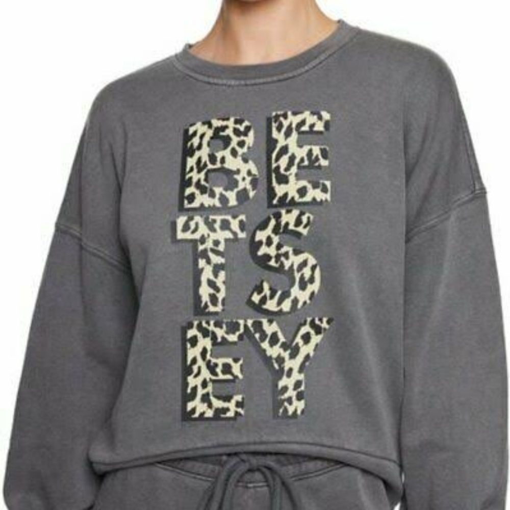 Betsey Johnson Performance Sweatshirt Ladies Size L